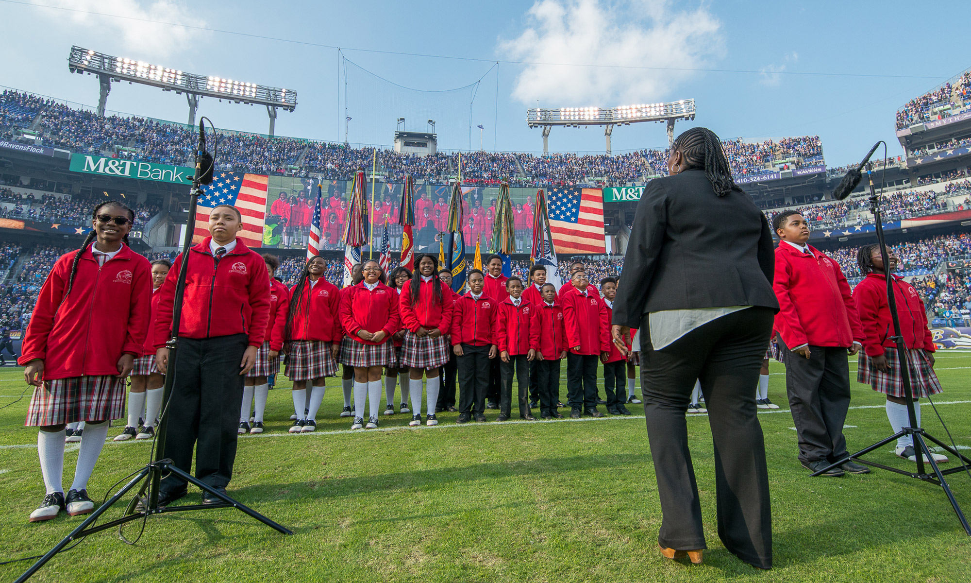 Cardinal-Shehan-School-Choir-Raven-Stadium-Carousel